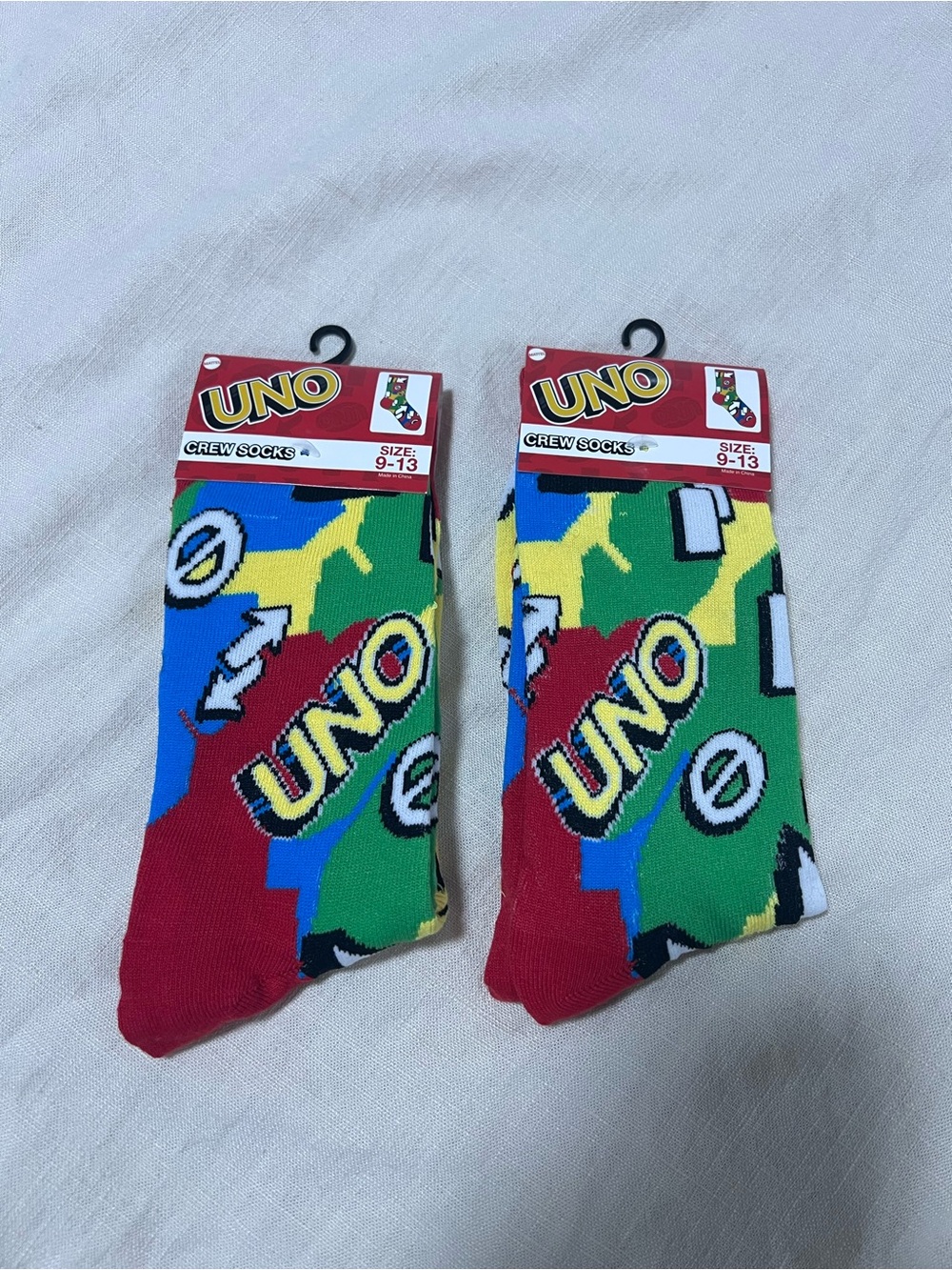 UNO Game Crew Socks